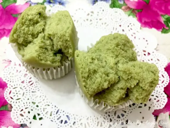 Matcha Steamed Rice Cake