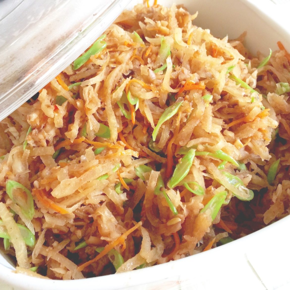 Stir-Fried Yam Bean Stir-Fried Yam Bean