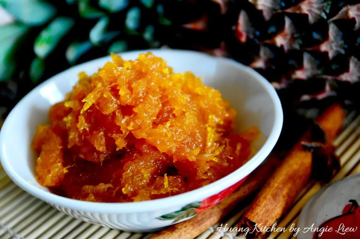 Pineapple Jam Recipe 凤梨果酱