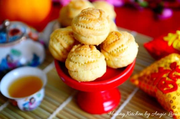 Rose Pineapple Tarts Recipe 黄梨塔