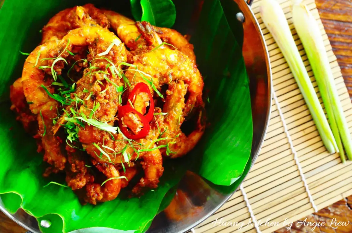 Indonesian Style Prawn Curry