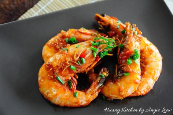 Dry Fried Prawns 3 - Har Lok - Huang Kitchen