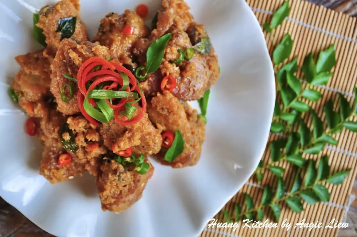 Salted Egg Fried Chicken Salted Egg Fried Chicken