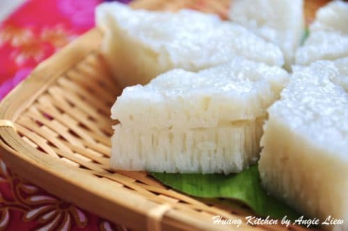 Steamed White Sugar Cake (Bak Tong Gou) 蒸白糖糕 - Huang Kitchen