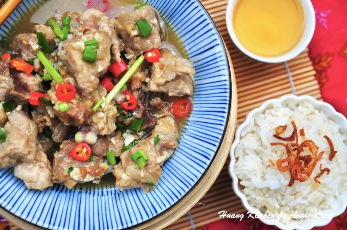 Steamed Pork Ribs With Pickled Plum Recipe – Feature Photo