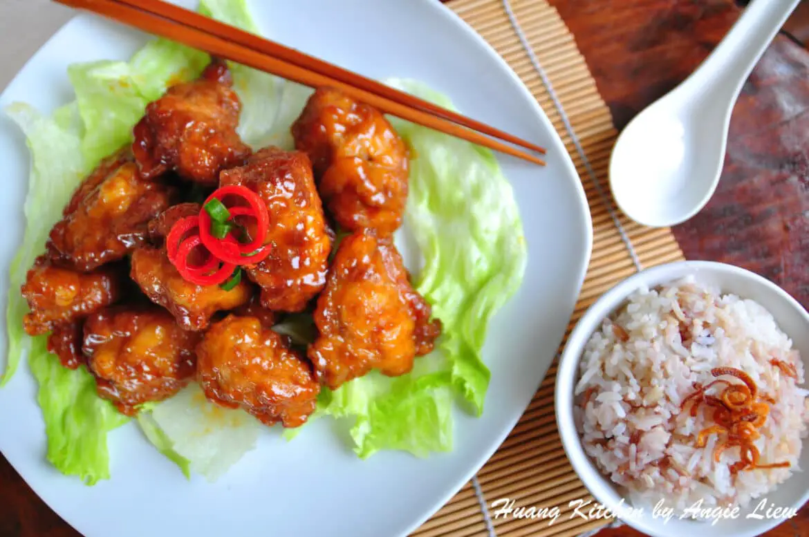 Pork Ribs In Plum Sauce