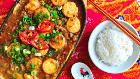 Sizzling Hot Plate Beancurd