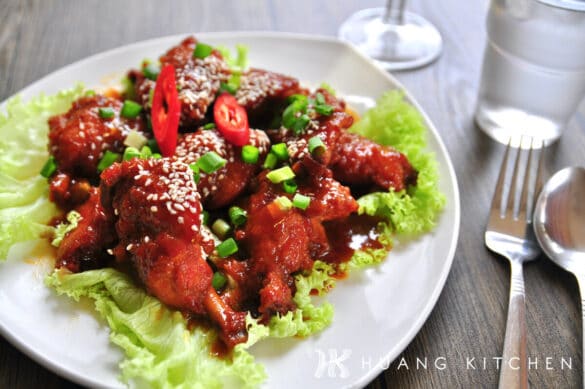 Chinese Style Caramel Chicken Wings