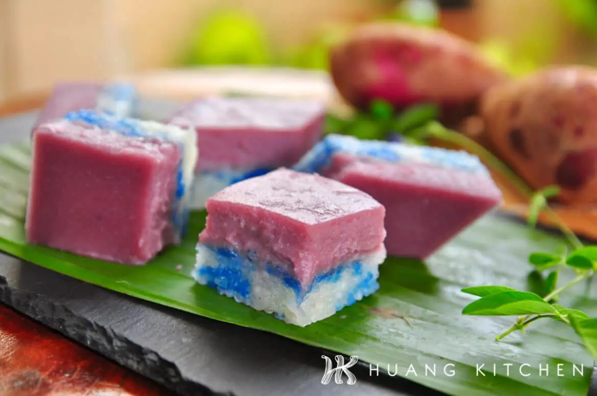 Purple Sweet Potato Kuih Seri Muka