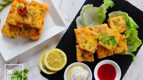 Homemade Seafood Tofu