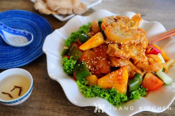 Sweet and Sour Abalone Mushroom