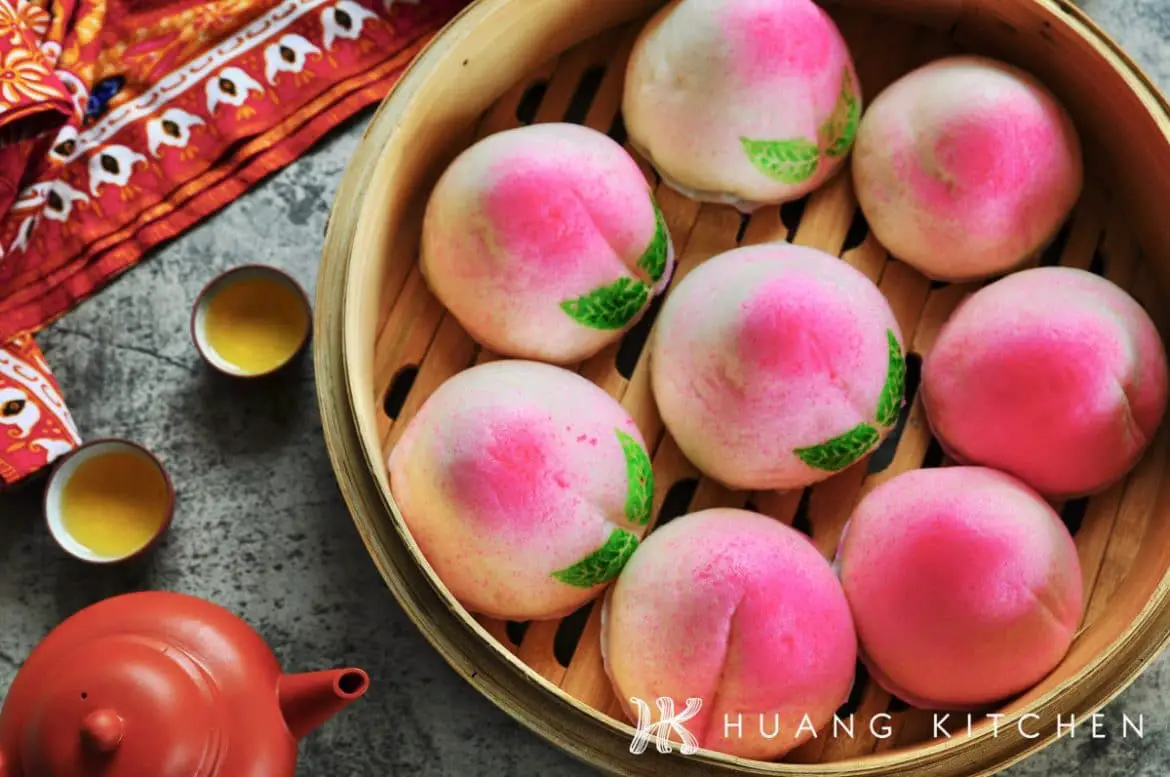 Longevity Peach Buns