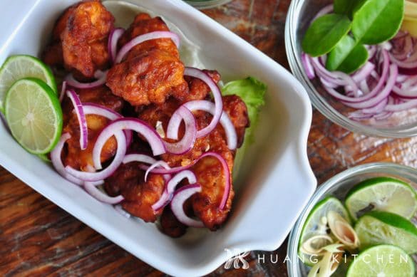 Deep Fried Tom Yam Chicken