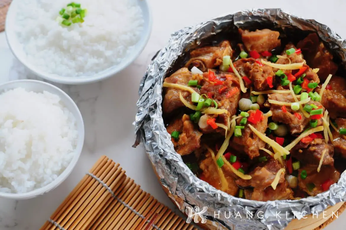 Steamed Hoisin Ribs in Bamboo Steamer - 1 of 2