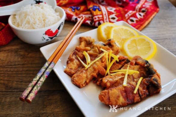 Vegetarian Lemon Chicken