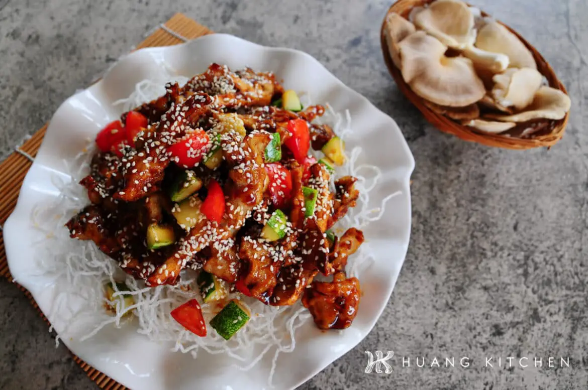 Vegetarian Teriyaki Chicken