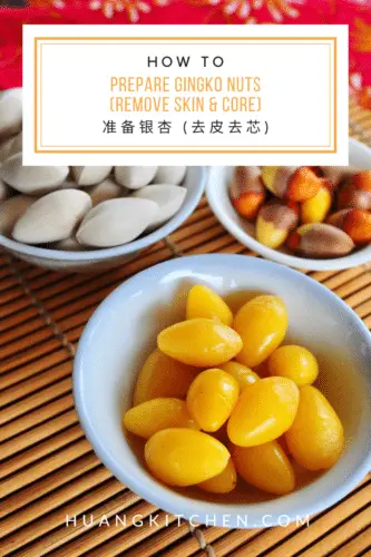 How To Clean Gingko - Huang Kitchen Pinterest Cover Photo