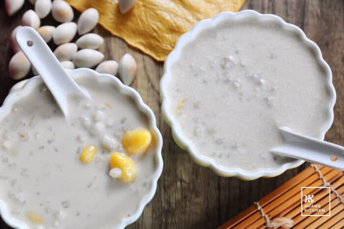 Gingko Barley Bean Curd Dessert