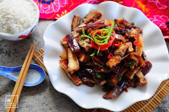 Deep Fried Crispy Eggplant