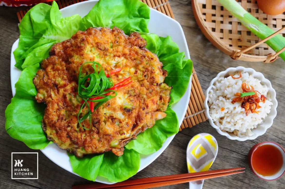 Fried Egg With Chinese Leek