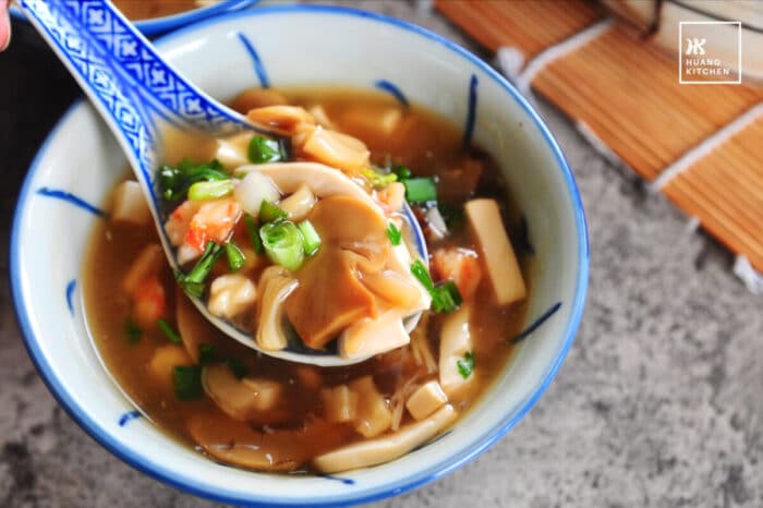 Beancurd In Thick Soup 