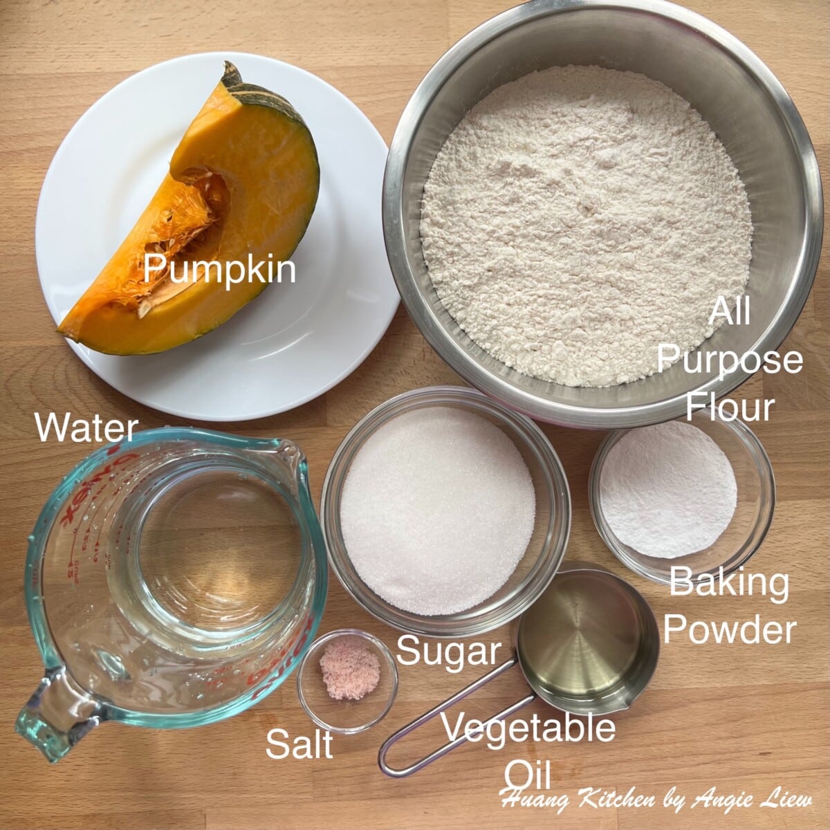 Steamed Pumpkin Huat Kuih