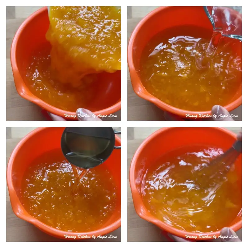 Prepare wet ingredients.