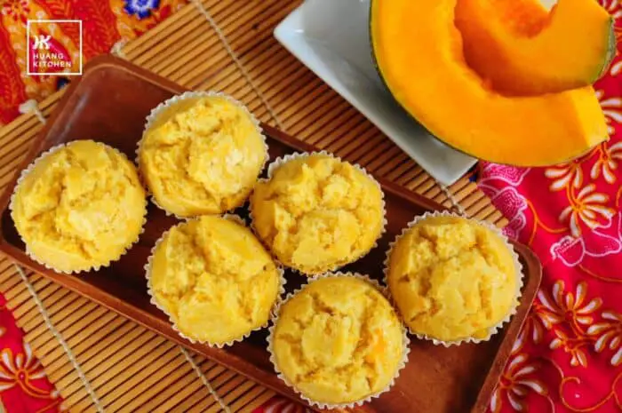 Steamed Pumpkin Huat Kuih 