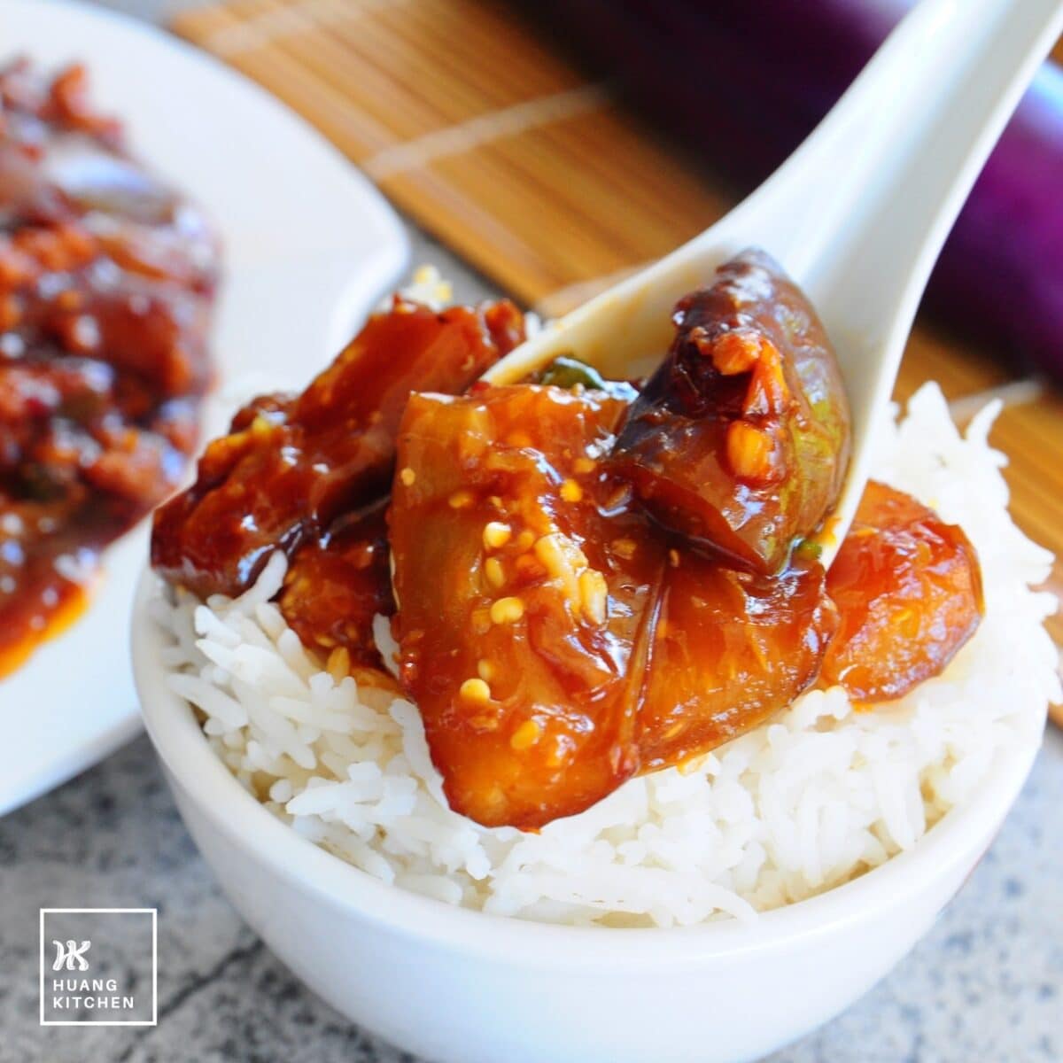 Chinese Eggplant in Garlic Sauce