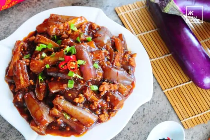 Chinese Eggplant in Garlic Sauce 