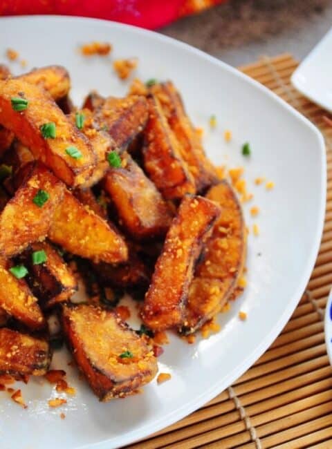 Pumpkin With Salted Egg Yolks