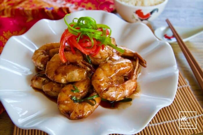 fried prawn with soy sauce recipe Chinese style
