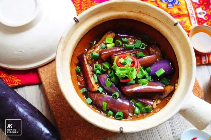 Braised Eggplant with Garlic Sauce