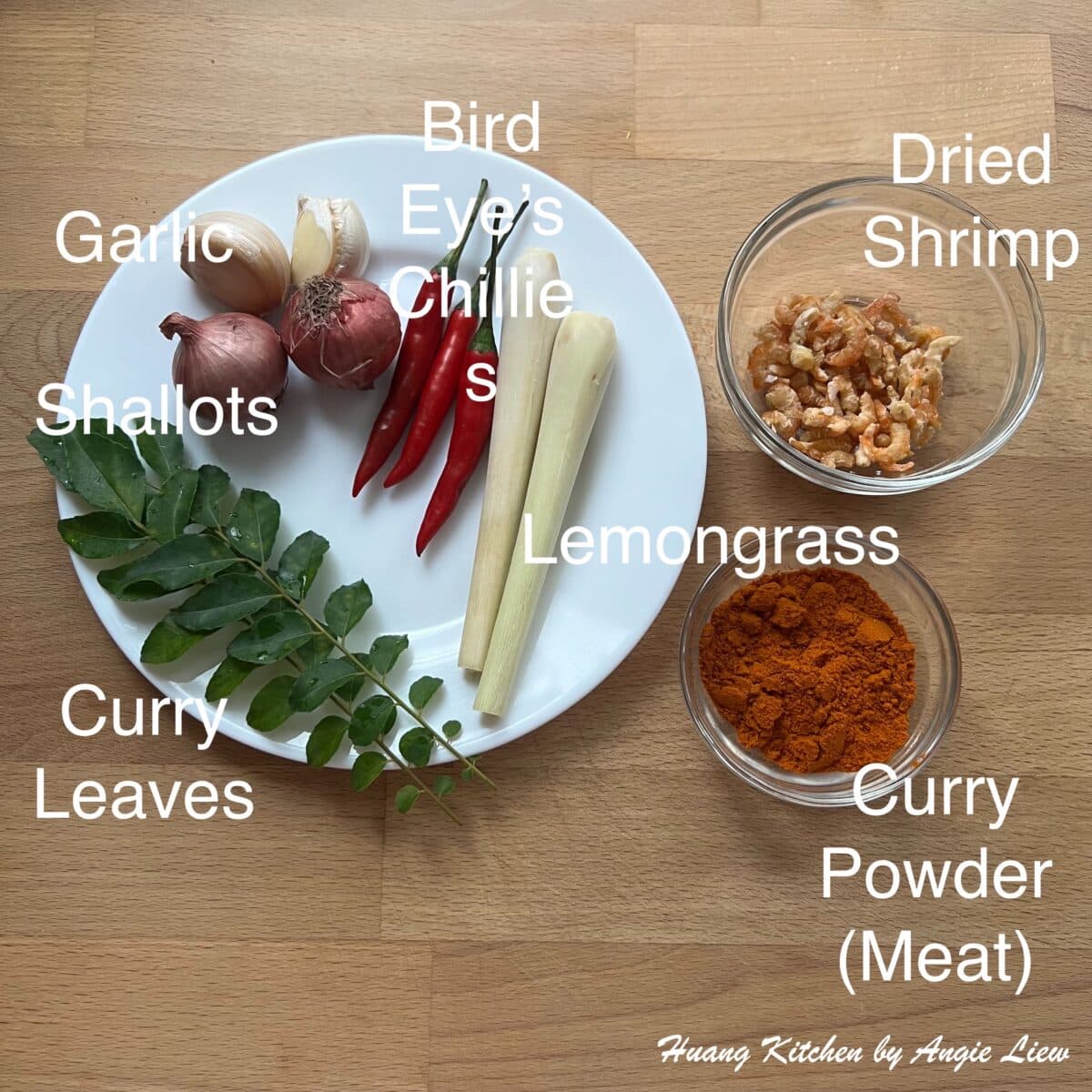 Prepare all spice ingredients.