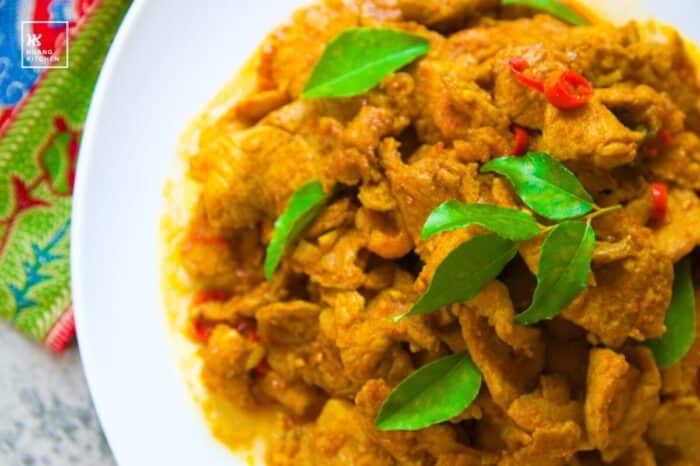 Stir Fried Pork With Lemongrass 