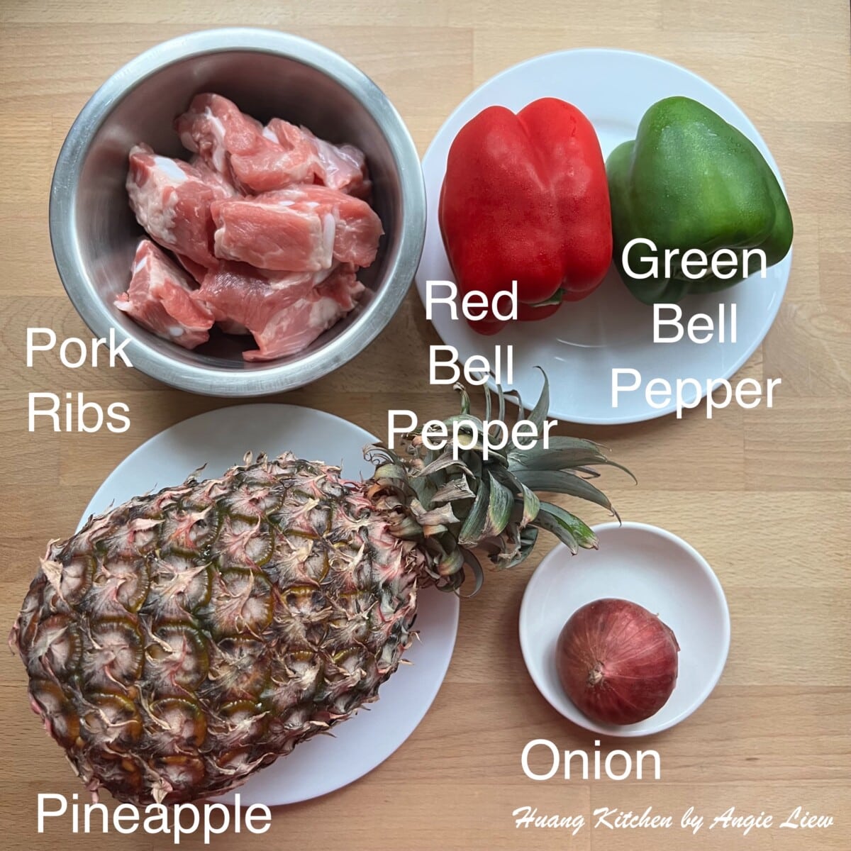 Prepare ingredients needed to cook the dish.